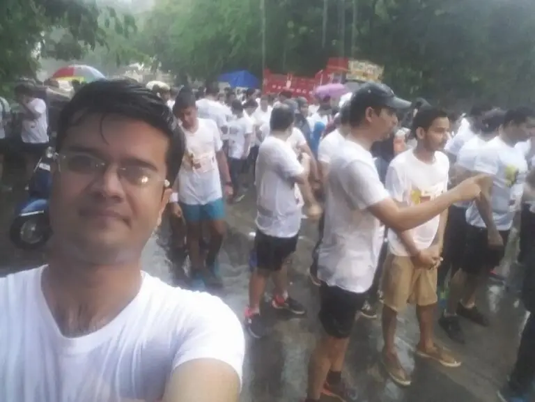 Participants at a Fitizen multi-sport event